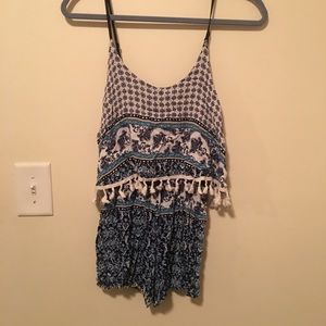 Tribal mini romper